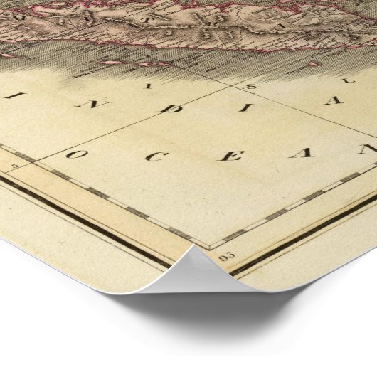 E Indien Poster (Ecke)