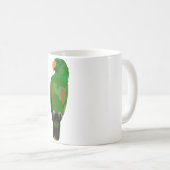 E ist für Eclectus Parrot Kaffeetasse (VorderseiteRechts)