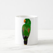 E ist für Eclectus Parrot Kaffeetasse (Mittel)