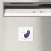 E ist für Eggplant Magnet (In Situ (Geschirrspüler))