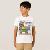 E ist für Ei Tarts Kids T - Shirt (Vorne ganz)