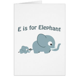E ist für Elephant