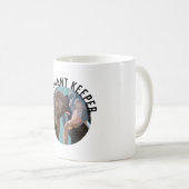E ist für Elephant Keeper Kaffeetasse (VorderseiteRechts)