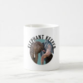 E ist für Elephant Keeper Kaffeetasse (Mittel)