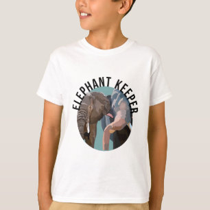 E ist für Elephant Keeper T-Shirt