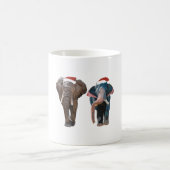 E ist für Elephant Weihnachten Kaffeetasse (Mittel)