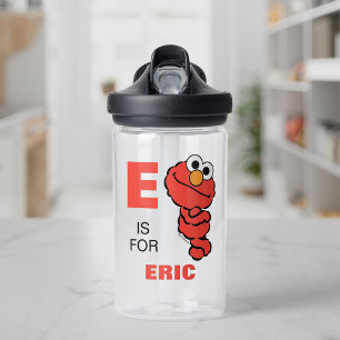 E ist für Elmo Name hinzufügen Trinkflasche
