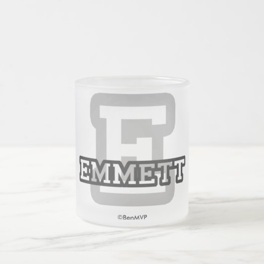 E ist für Emmett Mattglastasse (Mittel)
