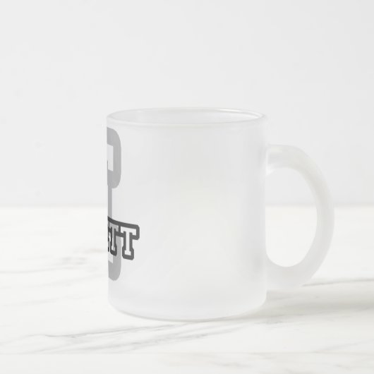 E ist für Emmett Mattglastasse (Rechts)