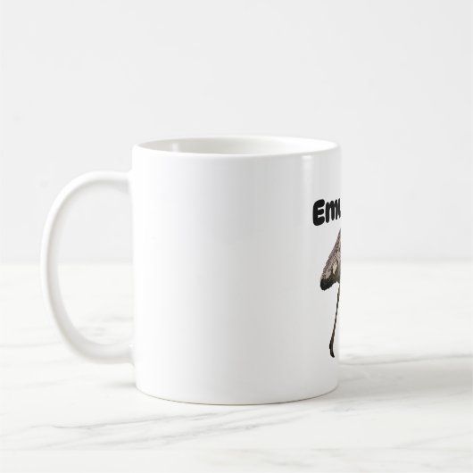 E ist für Emu Kaffeetasse (Links)