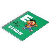 E ist für Ernie | Name hinzufügen Notizblock (Linke Seite)