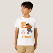 E ist für Ernie | Name hinzufügen T-Shirt (Vorne ganz)