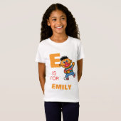 E ist für Ernie | Name hinzufügen T-Shirt (Vorne ganz)