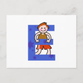 E ist für postkarte (Vorderseite)