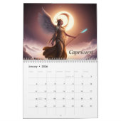 E.J. Gold Angel Zodiac Kalender 2024 (Jan 2026)