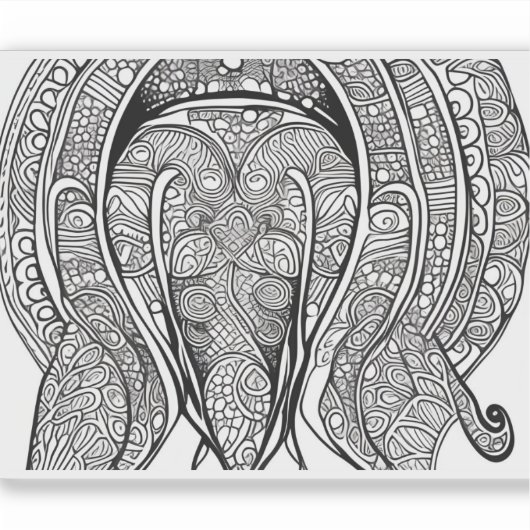 E.J. Gold Dolphin-Gesichter Entfernbarer Vinyl Aufkleber (Vorderseite)