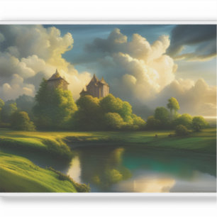 E.J. Gold Harmonie der Landschaft abnehmbar Aufkleber