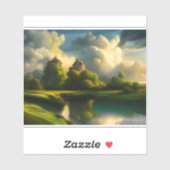 E.J. Gold Harmonie der Landschaft abnehmbar Aufkleber (Blatt)