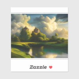 E.J. Gold Harmonie der Landschaft abnehmbar Aufkleber