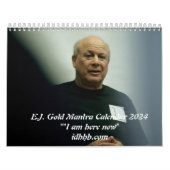 E.J. Gold Mantra Kalender 2024 (Titelbild)