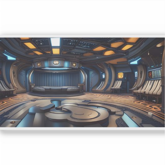 E.J. Gold Mutterschiff 8 Vinyl Aufkleber (Vorderseite)