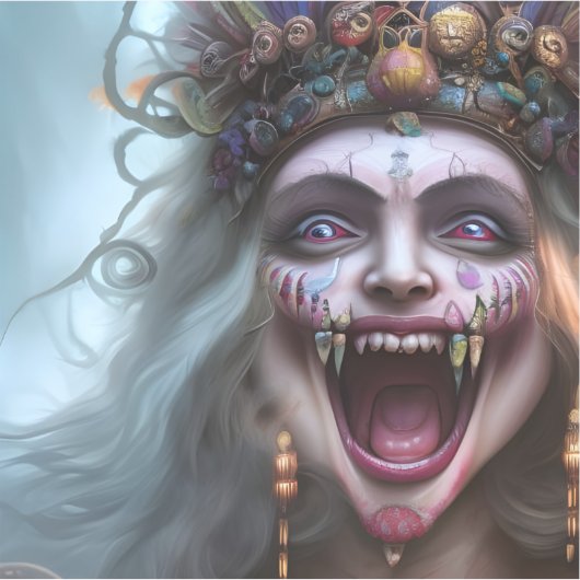 E.J. Gold Mystical Dancer Vinyl Aufkleber (Vorderseite)