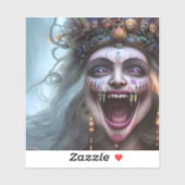 E.J. Gold Mystical Dancer Vinyl Aufkleber (Blatt)