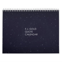 E.J. Gold Zitat-Kalender