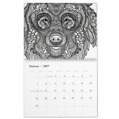 E.J. Gold's Wildlife Coloring Kalender (Feb 2027)