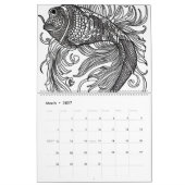E.J. Gold's Wildlife Coloring Kalender (Mär 2027)