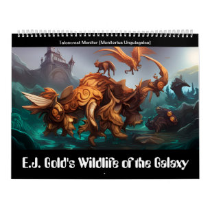 E.J. Gold's Wildlife of the Galaxy Kalender
