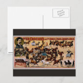 E.K.Crocker Postkarte (Vorne/Hinten)
