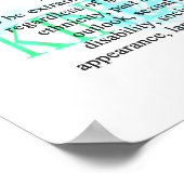 E.K.S. Kindness Poster (Ecke)