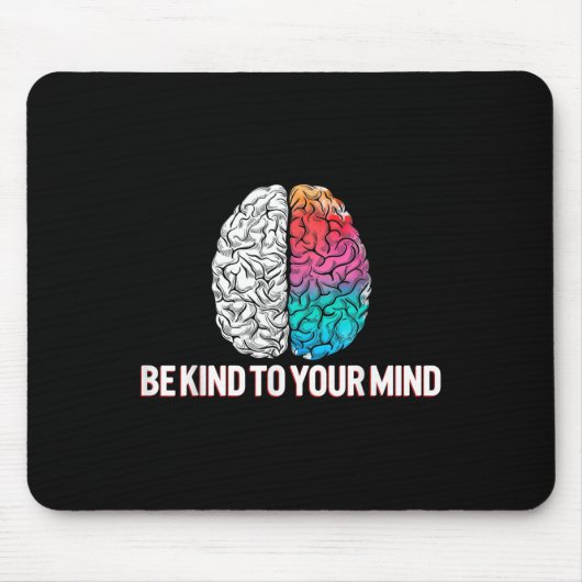 E Kind zu Ihrem Geist Stigma Kriegerische psychisc Mousepad (Vorne)