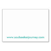 E Komo Mai (Willkommenskarte) Tischnummer (Rückseite)