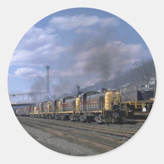 E-L Alco RS-3 Runder Aufkleber (Vorderseite)
