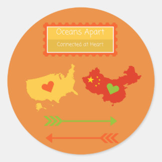 E-Learning-Aufkleber Runder Aufkleber