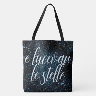 E lucevan le stelle die Sterne leuchteten Tosca Tasche
