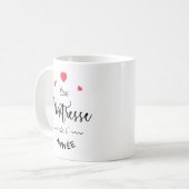 Éluemaîtresse des Jahres Kaffeetasse (Vorderseite Links)