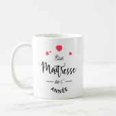 Éluemaîtresse des Jahres Kaffeetasse (Links)
