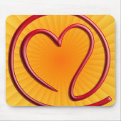 e m i l l 4 y u u | gelb mousepad (Vorne)