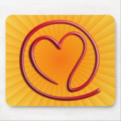 e m i l l 4 y u u | gelb mousepad (Vorne)