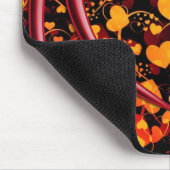 e m i l l 4 y u u | Herzmuster Mousepad (Ecke)