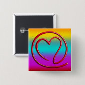 e m i l l 4 y u u | linear farbig button (Vorne & Hinten)