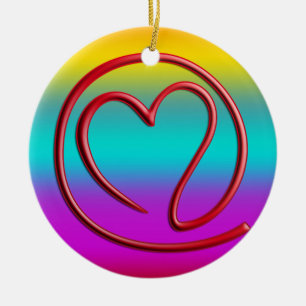 e m i l l 4 y u u linear farbig keramikornament