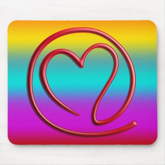e m i l l 4 y u u | linear farbig mousepad (Vorne)