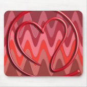 e m i l l 4 y u u | Sinusrot Mousepad (Vorne)
