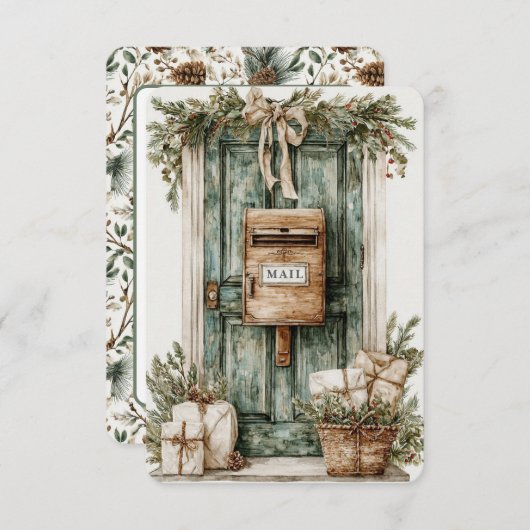 E-Mail an der Vorderseite Postleitzahler Danke Kar (Vorne/Hinten)