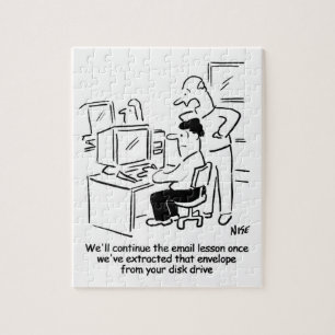 E-Mail-Computerunterricht Puzzle