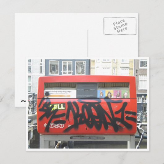 E-Mail-Grützkarte Postkarte (Vorne/Hinten)